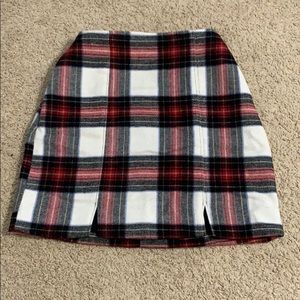 Hollister plaid skirt